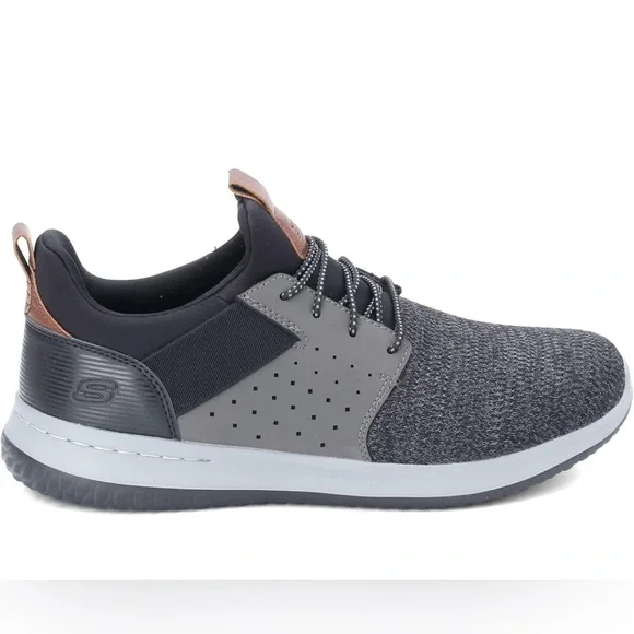 Skechers Men's Delson 3.0 Cicada Sneaker - Picture 2 of 5